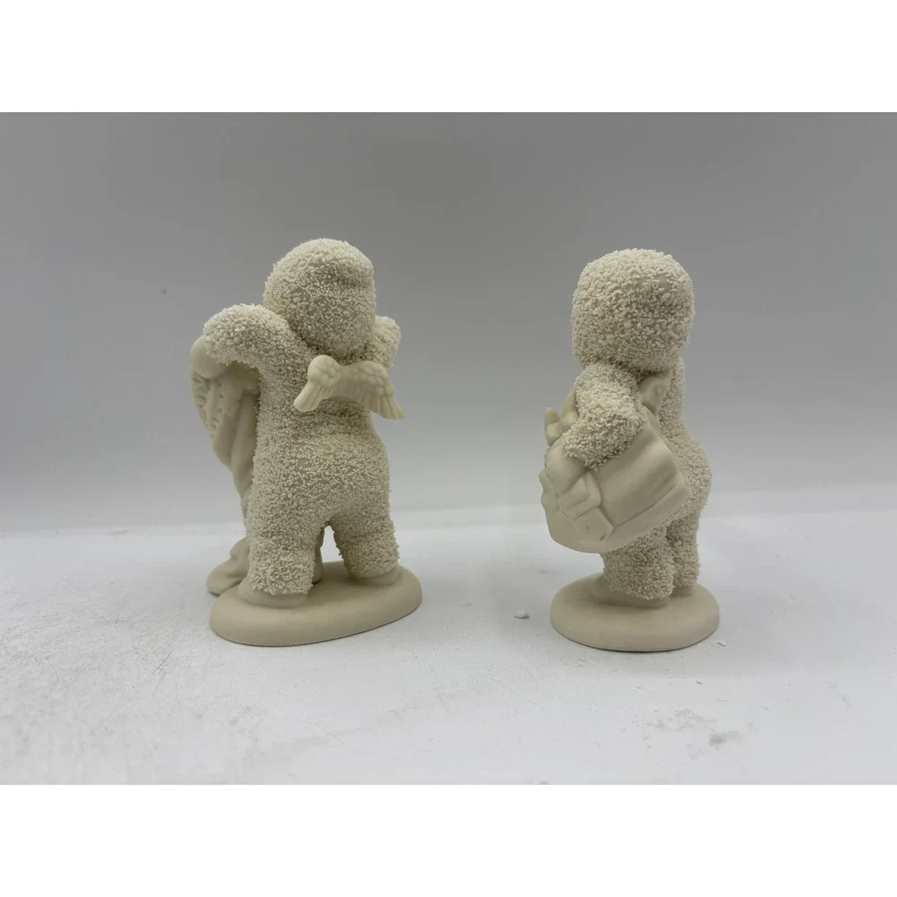 Dept 56 1996 Winter Tales of the Snowbabies With Hugs & Kisses Set of 2 68813